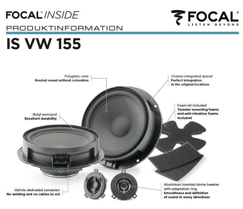 Focal isvw155 inside vie - focal,